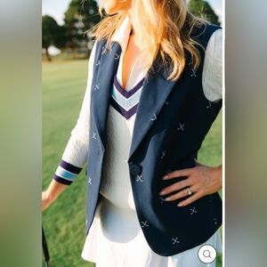 $110 Club Special Luxury Activewear Golf Club Sport Vest Medium